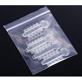 100 unidades de cuñas de rotación ortodoncia con almohadilla giratoria y bandas de goma elásticas dentales, Transparente, 100PCS