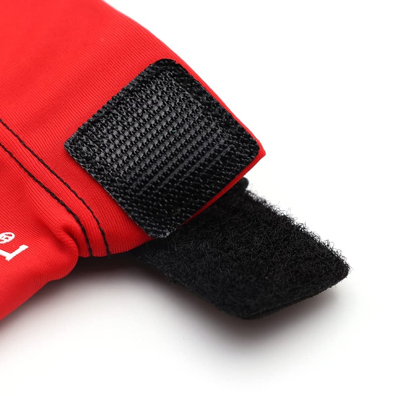 CUESOUL Left Hand Billiard Gloves, 3 Finger Cutting Gloves, Billiard