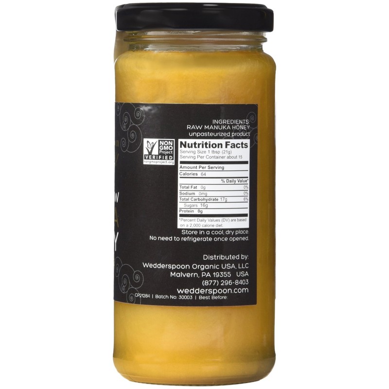 Wedderspoon 100% Raw Manuka Honey - KFactor 16 - 11.5