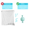 Lisyee 4 Pack Adult Diaper Liner Refills Compatible with Janibell