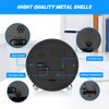 Welltop Analog Alarm Clock, 4 inch Super Silent Non Ticking