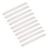 10Pcs Binding Spines Plastic Comb Spiral Coil 26 Holes 100
