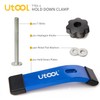 UTOOL 2 Pack T-Track Hold Down Clamps Kit with 3-1/2"