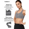 Yvette Zip Front Sports Bra - High Impact Sports Bras
