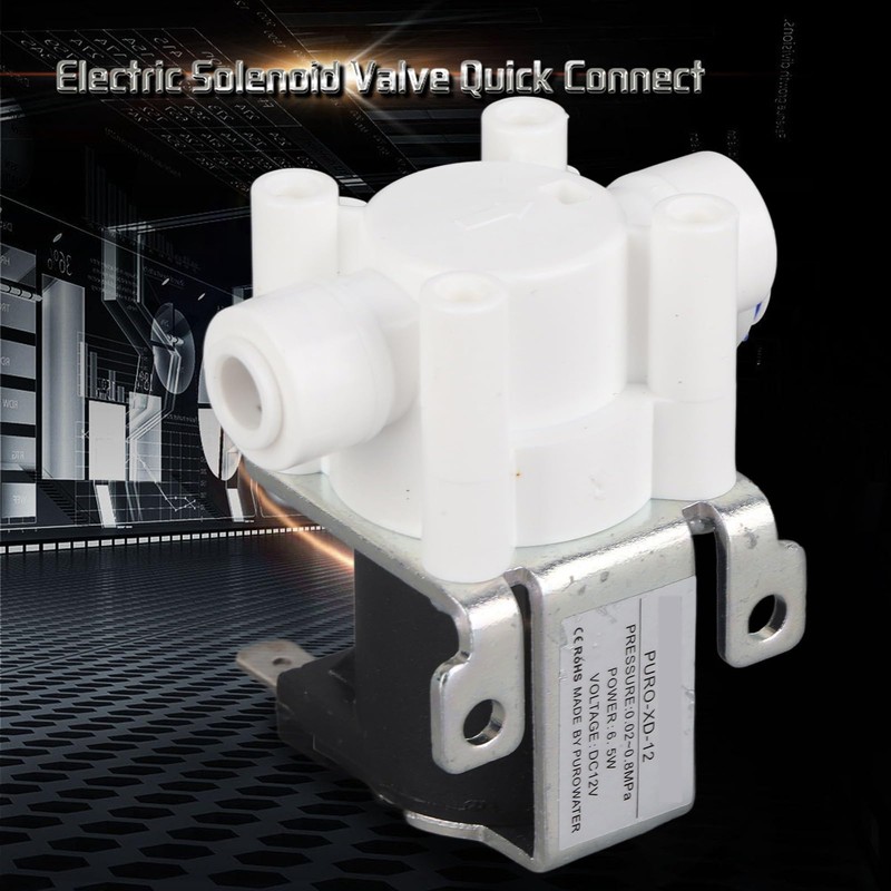 1/4in DC 12V Solenoid Valve 6.5w Electric Water Valve |