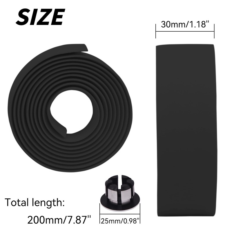 ANMOO Bicycle Handlebar Tape Non-Slip Wraps 2 Rolls EVA Handle