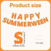 Happy Summerween Decorations Summerween Banner 15 Spooky Cutouts Devor Party
