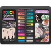 Faber-Castell Faber-Castell uni-ball 186829 POSCA Marker Set of 20 with