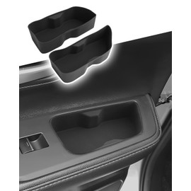 CDEFG 2PCS for 2024 2025 2026 Toyota Grand Highlander Accessories Door Handle Insert Pocket Organizer Storage Box