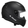 LS2, Casco Moto Integral Rapid II Solid Matt Black