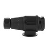 Qiilu 12V 13-Pin Electric Trailer Plug Plastic Trailer Adapter Round