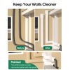 Plusluck 3" 22.5Ft Mini Split Line Set Cover, PVC Ductless