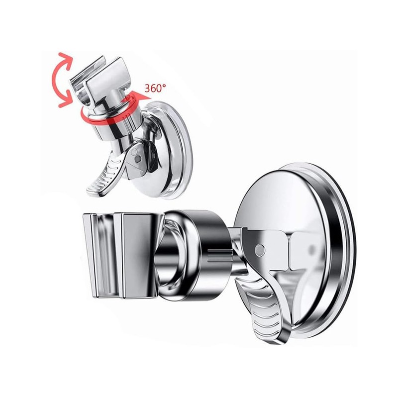 PARENCE. - Removable Adjustable Shower Head Bracket - Suction Cup