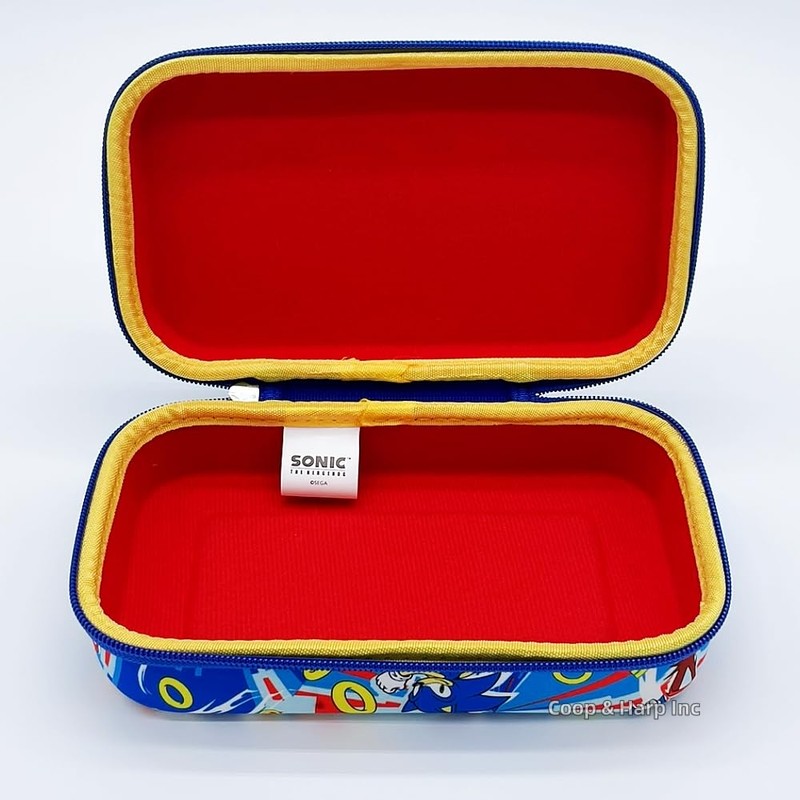 Innovative Designs Sonic Molded Pencil Case, Blue