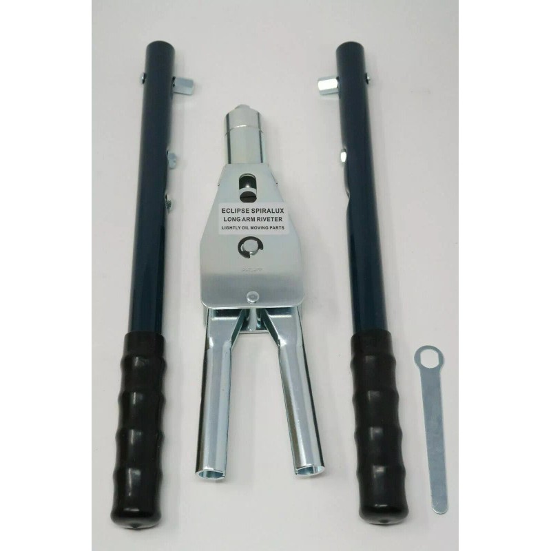 Eclipse Tools 2760 Spiralux Long Arm Riveter, Professional Heavy-Duty