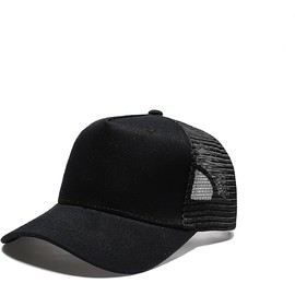 ASD Accessories Men's Women's Baseball Classic Caps, Men Women Unisex Adjustable Baseball Caps (UK, Alpha, One Size, Black Trucker)