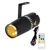 LED pinspot stage light,SENLAN 6W double white/cool white&warm white pinspot