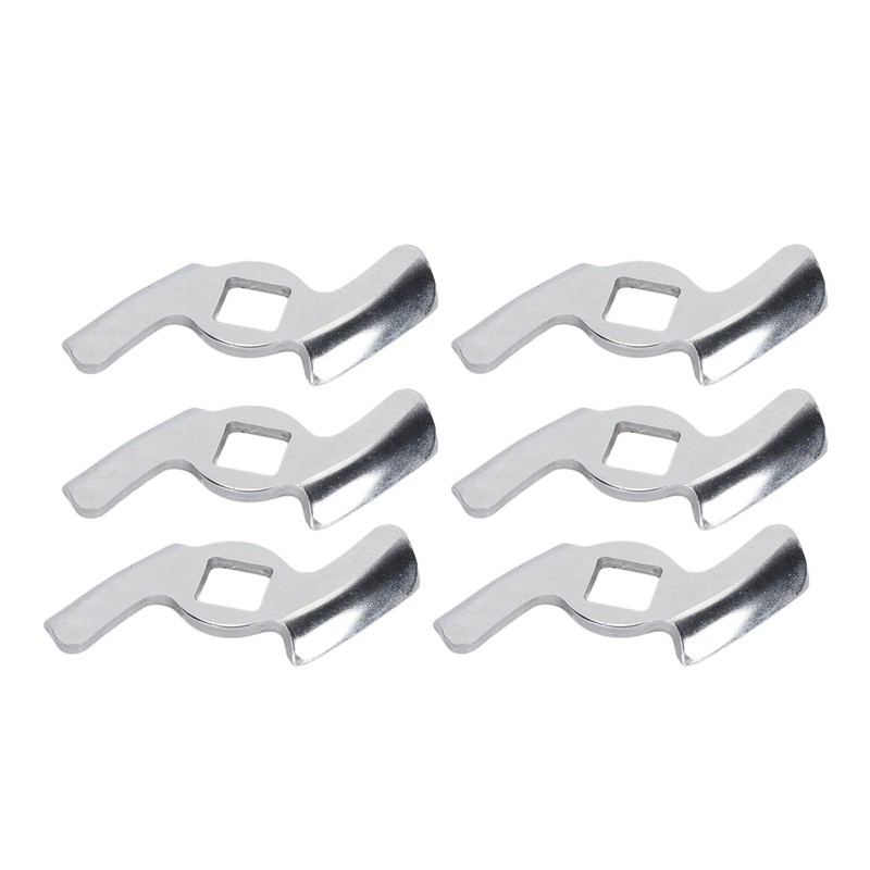 6PCS Meat Grinder Blade Stainless Steel Food Grinding Cutter Metal