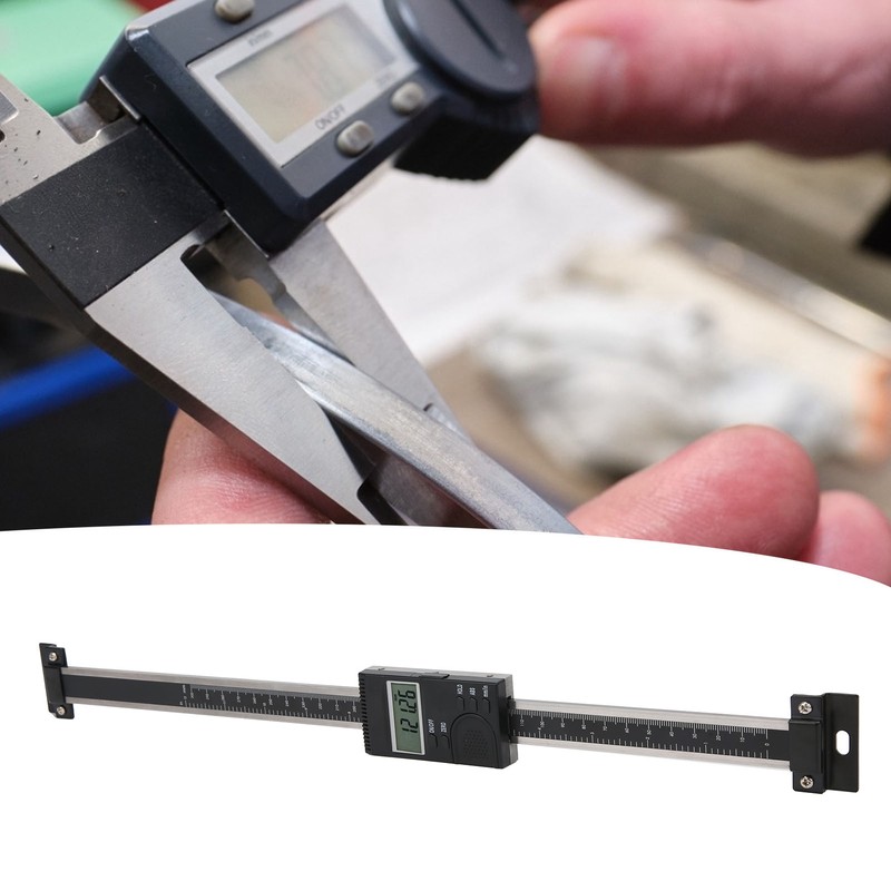 Vernier Caliper Digital Vertical Measurement Gauge Ruler Industrial Measuring Tool