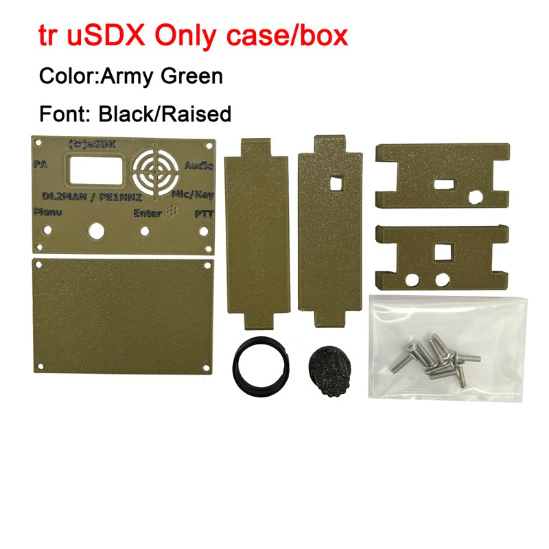 MALAHIT tr uSDX usdx transceiver 5-Band QRP only case Box