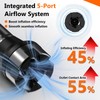 RACEDUEL Tubeless Valve Stems Presta Valves Stem Aluminum 44MM/60MM/80MM