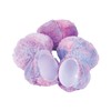 Fur Covered Easter Eggs (set of 6 soft plush eggs)