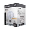 Satco S11528 LED Bulb, 6W (60W Eq), G25 Vintage Globe,