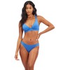 Billabong Women's Classic Banded Tri Bikini Top, Moroccan Blue 2,