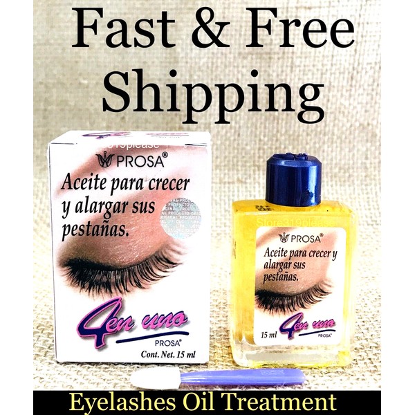 Prosa  4 in 1 Lengthening Oil for Eyelashes / Aceite  alargador de pestanas