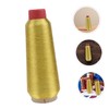 TEHAUX 2rolls Metallic Embroidery Thread for Sewing and Crafting Floss
