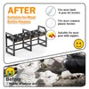 BUYYAH 6 Feeding Ports Portable Bottle Rack, Lamb Bottle Holder,