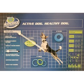 Happy Tails Sport Pet Toys 3-Pack