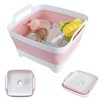 GIMWA Collapsible Wash Basin for Baby Bottles - 2.4 Gallons