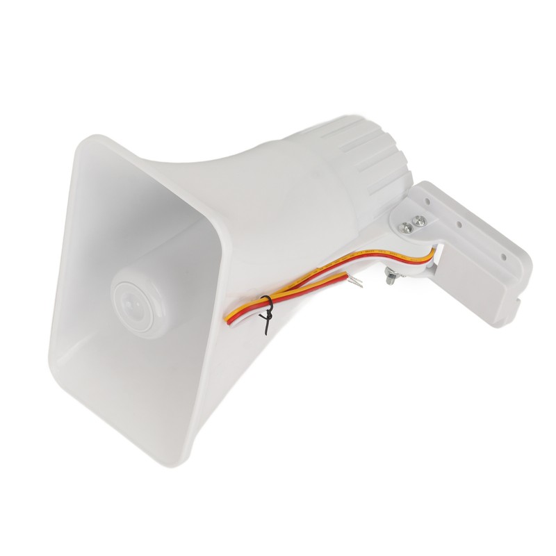 Electric Security Ring Siren Dual Tone Wired Alarm Siren Horn