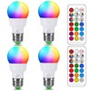 ILC RGB LED Color Changing Light Bulb, 40W Equivalent, 450LM,