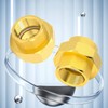 ERGAOBOY 1Pcs Brass Union, 1" BSP Threads Female Pipe Fitting,