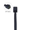 10Gtek Internal Mini SAS HD SFF-8643 Cable, With Sideband, 0.3