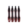 HUYILUN0104 1 Lot Red Painted Exterior Door Handle Outside Compatible