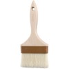Winco Flat Pastry and Basting Brush, 4-Inch, Beige