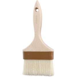 Winco Flat Pastry and Basting Brush, 4-Inch, Beige