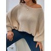 SOLY HUX Women's Plus Size Crewneck Long Sleeve Casual Oversized
