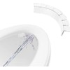 Toilet Seat Splash Guard Transparent Potty Training PIPI Splash Guard