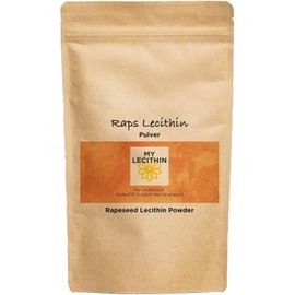 Raps-Lecithin Pulver 1000gr | Reinlecithin | gentechnikfrei | Qualität aus Deutschland | vegan