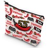 WZMPA Racing Carlos Cosmetic Bag Racer Carlos Fans Gift Stop