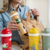 Koziol Oase Zoo Water Bottle 425 ml Nature Wood 1460702