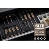 Spec Ops Tools 12-Piece Screwdriver Set, 5 Phillips, 5 Slotted,