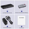 Video Wall Controller 2x2 4K, BolAAzuL HDMI Video Wall Processor