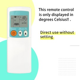 Replacement Remote Control for Mitsubishi Air Conditioner MSZ-A12NA MSZ-A15NA MSZ-D30NA MSZ-GE09NA MS09NW MS12NN MS15NN MS17NN MS12NN MS15NN MS17NN MS15TN MS17TN MSZ09UN MSZ12UN MS09TW
