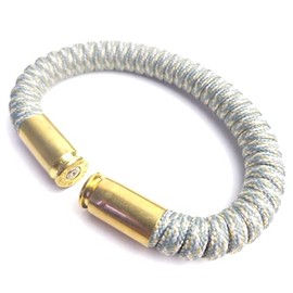 ACU Digital Camo Paracord 40 Caliber Bullet Casing Bracelet