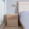 Rergy 10 Pack 5 INCH Cabinet Pulls Brushed Nickel Finger